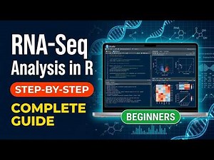 RNA-Seq Data Analysis in R | Complete Step-by-Step Guide for Beginners & Researchers