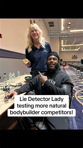 Natural bodybuilder polygraph tests