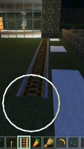 😇❤️I will make the train track in Minecraft in front of my house🤩#minecraft #viral #shorts❣️
