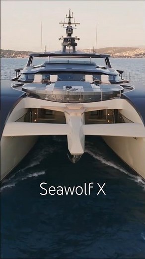 Seawolf X Hybrid-Electric Superyacht by Rossinavi