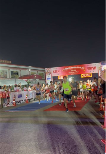 เช้านี้มารับพลังงานดีๆ 🏃🏻‍♀️💛☀️ TAIWAN MAZHO RUN 2026 3 Age group