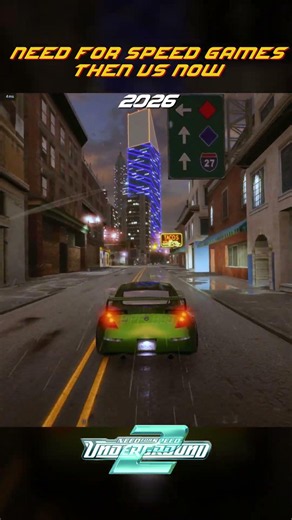 Need for Speed Games Then Vs Now #NFS #needforspeed #gaming #Ps2 #ps5 #games #mostwanted