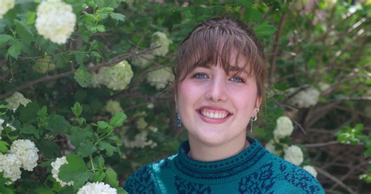 Kailey Wilcox is UNK's Graduate Student of the Year