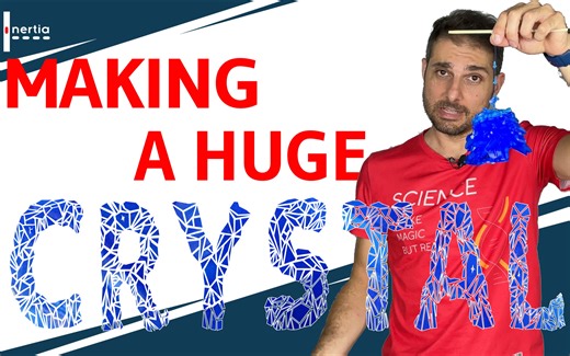 制作一个超级水晶 - Making a huge crystal