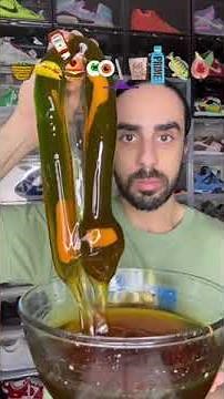 Food ASMR Eating a Snake Gummy 🐍