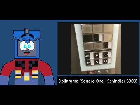 Schindler 3300 MRL Traction Elevator, Dollarama (Square One) Mississauga, ON