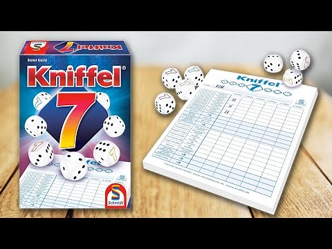 how to play KNIFFEL 7 (dice game) Instructions, Official Gameplay and Rules | SPIELREGELN TV Schmidt