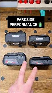 Old & New 20V PARKSIDE PERFORMANCE 🔋 Comparison