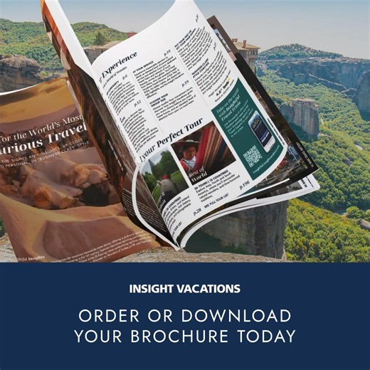 Request your free travel brochure and start planning your worldwide 'Business Class' tour. | Insight Vacations