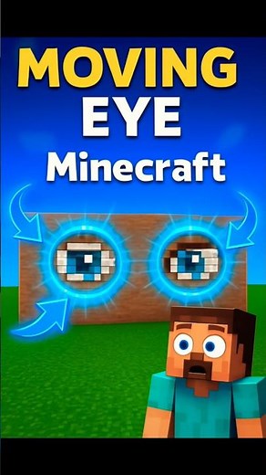 Insane Moving Eye Redstone Build! #minecraft
