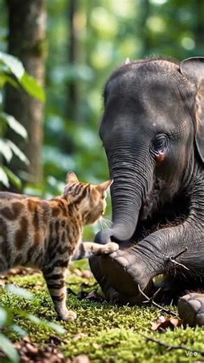 Friendships have no limits.❤️ #cat #love #friendship