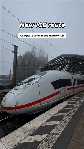 Deutsche Bahn has just launched a brand-new direct route connecting Cologne to the Belgian coast.