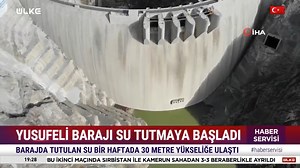 182K views · 4.5K reactions | Türkiye'nin en büyük, dünyanın ise en büyük 5. barajı olan Yusufeli Barajı'nda kapakların kapatılmasıyla birlikte sular yükselmeye başladı. Cumhurbaşkanı Erdoğan’ın katılımıyla açılışı gerçekleşen baraj, bir haftada 30 metre yüksekliğe ulaştı. #YusufeliBarajı #haber #gündem | ÜLKE TV | Facebook