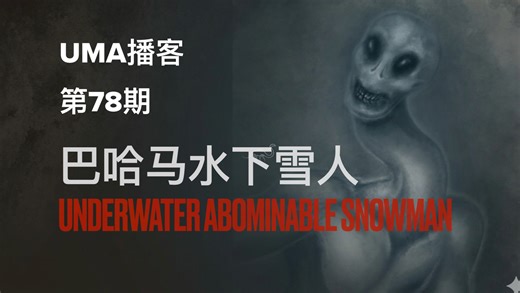 【UMA播客】巴哈马水下雪人：最惊悚的海猿目击