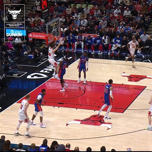 Which Bulls player will have the most dunks in the month of March? Reply to this post with your guess and you might win 100-level tickets and a Dunkin' gift card! We’ll randomly select a winner from those who picked correctly at the end of the month. Matas Buzelis recorded the most dunks for the Bulls in February with 13 slams! If you picked Matas at our last contest, keep an eye on your messages... you may be our Dunk for Dunkin' winner! | Chicago Bulls