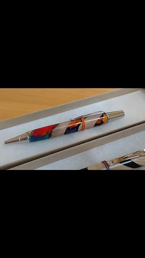 Just finished the stock of Pens for the craft fairs but as a trial I have made a limited number of "special" pencils. No sharpening, no lead, retractable, lasts for ages. A refill made with a special alloy tip that writes just like a pencil. 2 weeks to our first fair links to follow shortly. #woodturningprojects #woodenpens #tregwyntmill | Ty Hir Turning