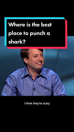 Watch every episode of #QI on BBC iPlayer. Clip from QI Series G 'Geometry' with #StephenFry #AlanDavies #RobBrydon #DavidMitchell and #JohnnyVegas #sharks