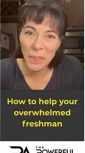 How to help your student-athlete overcome the Overwhelm of Freshman year! With much love ❤️#thepowerfulathlete #nutritioncoach #mindsetcoach #parents #sportsparents #student #studentathlete | The Powerful Athlete