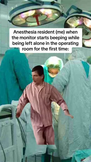 Memes from Medical School on Instagram: "Tb to that first month of anesthesia residency #anesth #anesthesia #anesthesiology #anesthesie"
