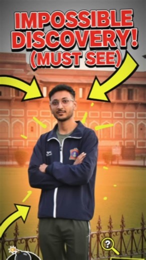 Agra Red Fort 🏰 | Mughal History in 15 Seconds | Most Beautiful Fort in India 🇮🇳✨