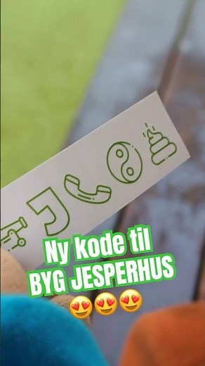 Ny vild kode til Byg Jesperhus! 😍😍😍