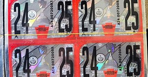 Customs officers seize 22,000 fake inspection stickers bound for Philadelphia