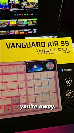 I've started using the Vanguard Air 99 keyboard from Corsair...