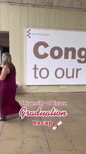 University of Essex Graduation Recap in 60 Seconds
