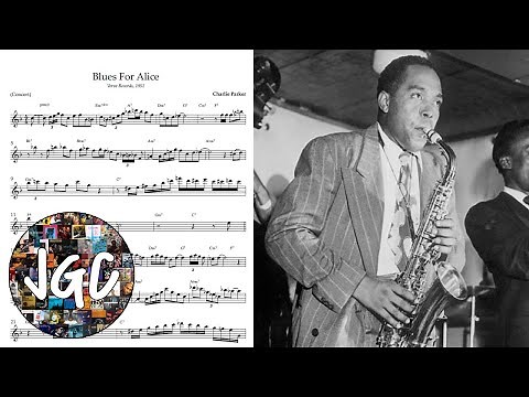Charlie Parker - Blues for Alice || Transcription