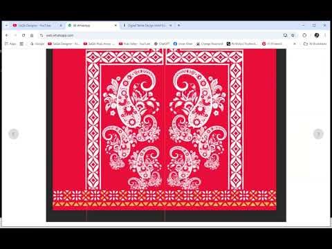 13th Discussions Textile design techniques for beginners. 2025 || SaQib Designer