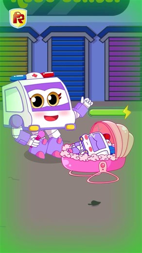 Are You Sleeping Song (Version 2)💤 Take Care of Baby 💗 RoboSquad Kid Song Short #shorts