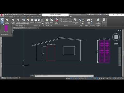 Insertar Bloques de Autocad y Escalar