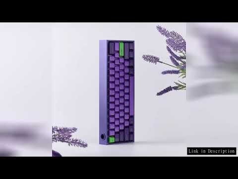 KBDfans Mechanical Keyboard Case Customized Adapted Wooting60HE Accessory Tofu60 Redux Aluminum Hous