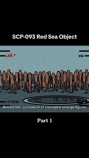 Part 1/8 | Cre: TheRubber | SCP 093 is a primarily red disc carved from a stone composite resembling cinnabar, with circular engravings and unknown symbols carved at 0.5 cm depth around the entire object. If SCP-093 is removed from a mirror and not held by a person, it will seek out the nearest mirror-like surface.#scp093 #therubber #scp #animated