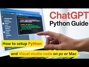 Learn Python using ChatGPT and VS Code! (Setup MADE SIMPLE in 5 Minutes)