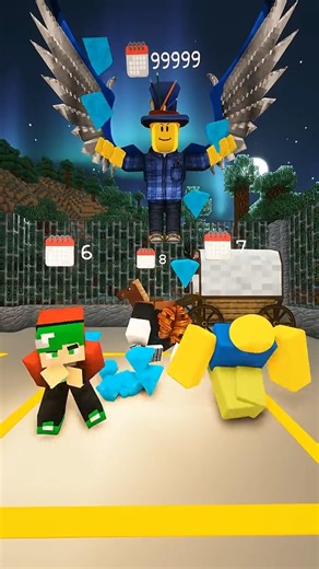 พวกฉันขอเล่นด้วย #minecraft #survival #99nightintheforest #sehar