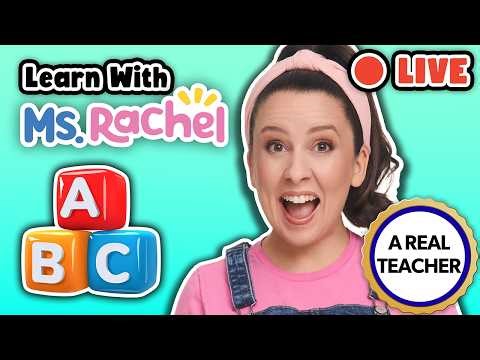 🔴 Learn with Ms Rachel - Toddler Learning - Kids Songs & Nursery Rhymes - Wheels On The Bus