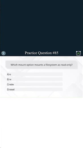 Linux+ XK0-006 Practice Question #85 🔥 System Management #shorts #LinuxPlus #comptiaexam #linuxplus