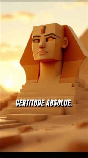 Le plus grand mystère de l'Égypte antique #sphinx #mystère #incroyable