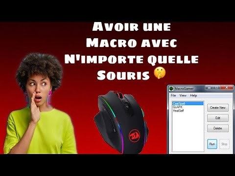 TUTO COMMENT AVOIR UNE MACRO AVEC (n'importe quelle souris)