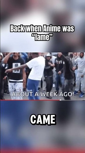 Back when liking Anime lame #dragonball #anime #narutoshippuden #dragoball #dragonballz #shorts #aot