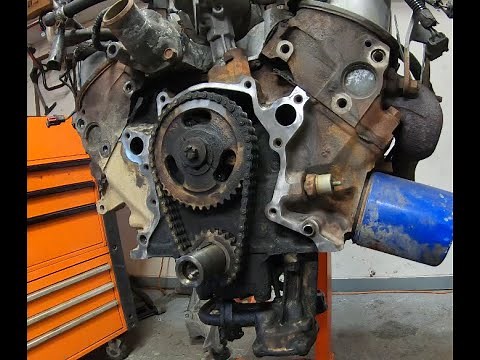 Ford 5.0 5.8 Timing Chain and Front Main Repair Sleeve Replacement