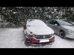 Fiat tipo in winter FIAT tipo. What tires are on it, what battery does it have.