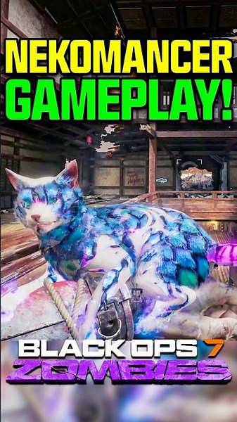"Nekomancer" Wonder Weapon Gameplay! (Kowakujo Black Ops 7 Zombies)