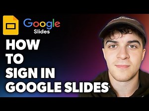 How to Sign In Google Slides (Full 2024 Guide)