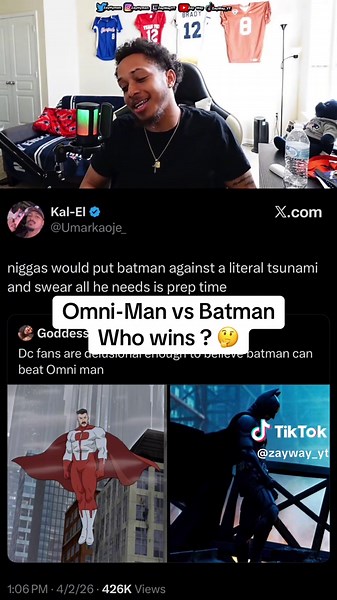 I dont think its close 🤷🏽‍♂️ #omniman #batman #invincibles
