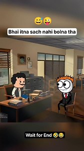 2.7M views · 28K reactions | Bada badtameez admi hai 藍 | Cartoon Wala | Facebook