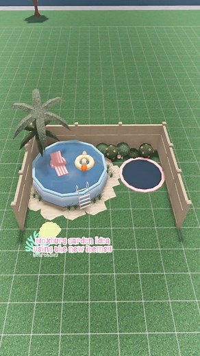 🌺~ || Bloxburg garden idea using the new items!! 🍌🌴 || #fyp #foryou #foryoupage #trending #viral #followme #tiktok #xyzbca #bloxburgupdate #bloxburgupdate2022 #bloxburgbuilder #JDSummerDrip #aesthetic #preppy #pink #bloxburgbuild #summer #blush #heartholly #bloxburghack #garden