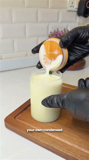 3 ingredients condensed milk.. Must try #youtubeshorts #cooking #viralshort