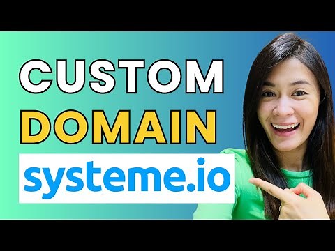 How To Add And Set up Your Custom Domain In Systeme.io #systeme io Step By Step